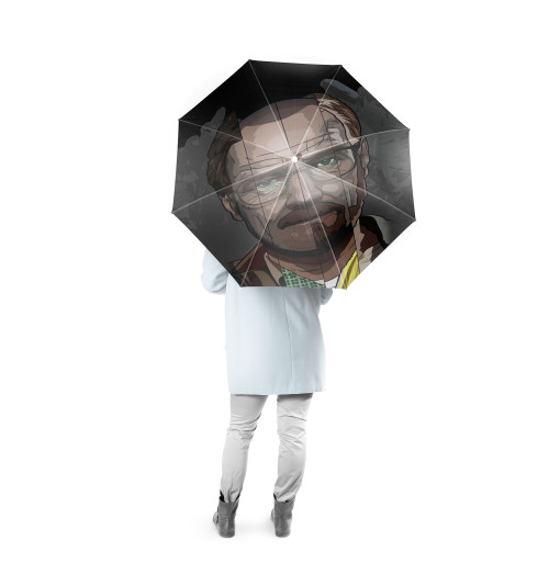 walter white evolution 3 Custom Foldable Umbrella