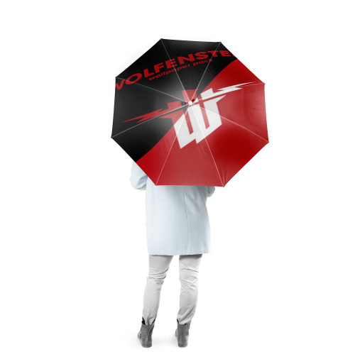 Wolfenstein Art Custom Foldable Umbrella