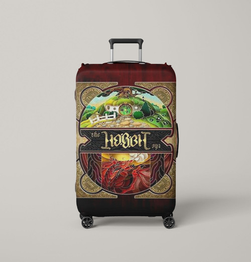 Lord Of The Rings The Hobbit Logo Typograph Luggage Cover