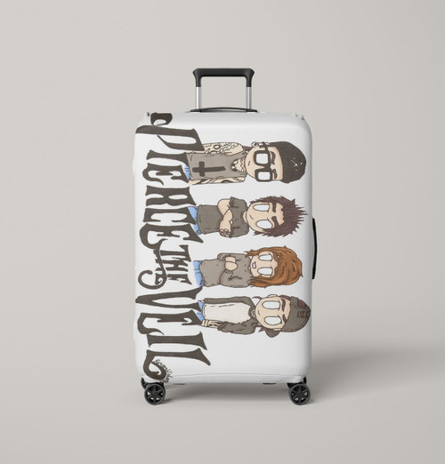 pierce the veil cartoony Luggage Cover