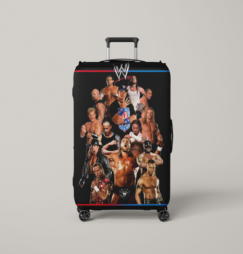 wwe superstar collage Luggage Cover