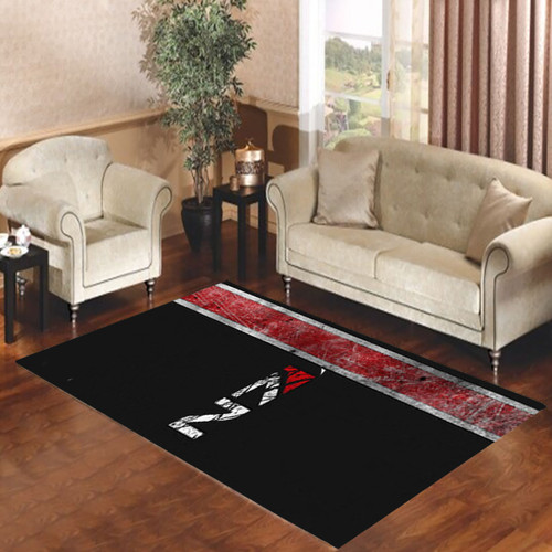 Mass Effect N7 Living room carpet rugs