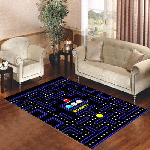 Pac Man Game High Score Living room carpet rugs