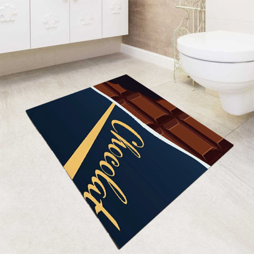 Chocolate bath rugs