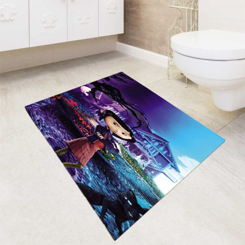 Coraline Cover Movie bath rugs