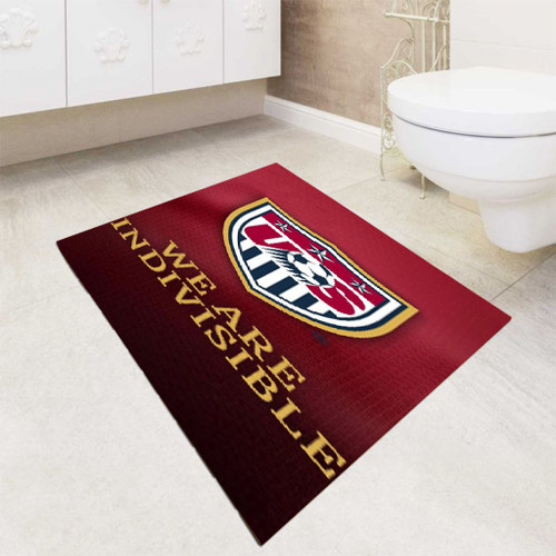 USA National Team Logo bath rugs