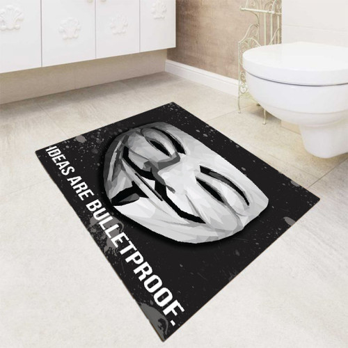 Vendetta Ideas are Bulletproof bath rugs