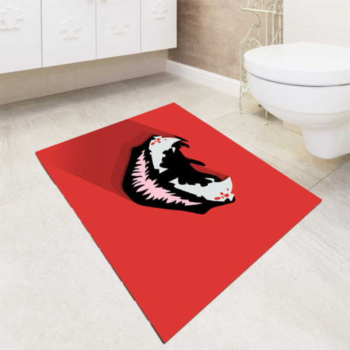 Venom Art Face bath rugs