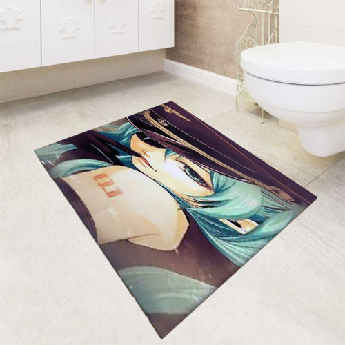 Vocaloid Sexy Hatsune Miku Police bath rugs