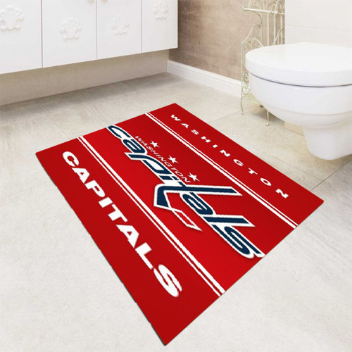 Washington Capitals Sports bath rugs