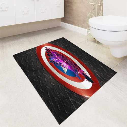 Winter is coming captain america bath rugs