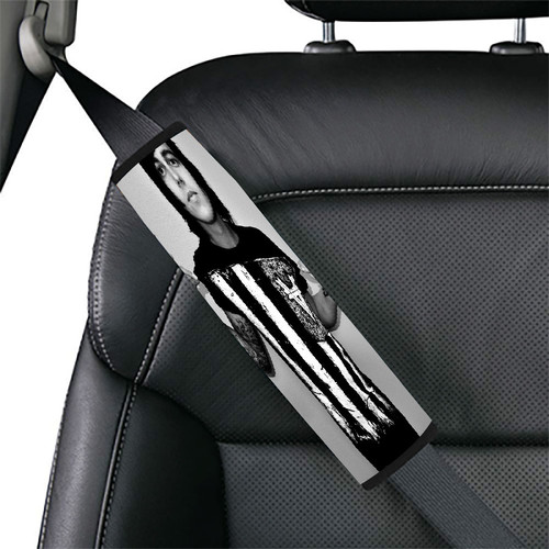 sleeping with sirens kellin quinn black shirt Car seat belt cover