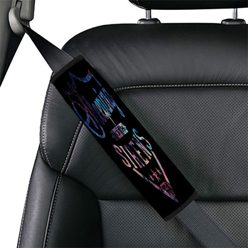 sleeping with sirens multicolored logo Car seat belt cover