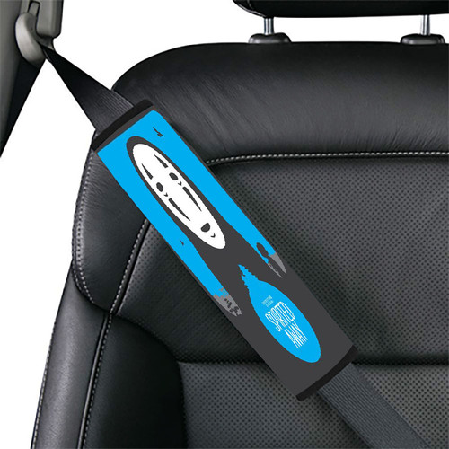 spirited away blue black cover Car seat belt cover
