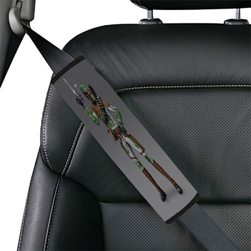 star wars boba with gun Car seat belt cover