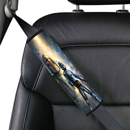 star wars jango fett Car seat belt cover