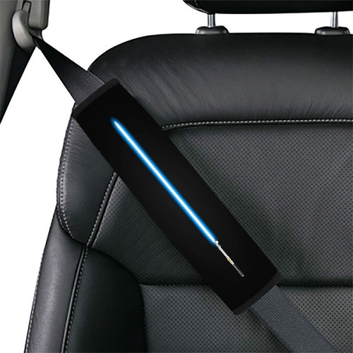 stars wars lightsaber blue 2 Car seat belt cover