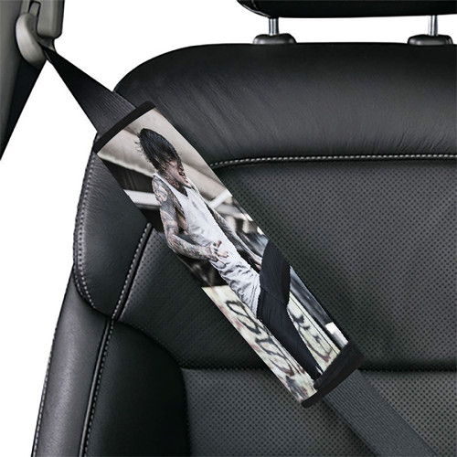 suicide silence grey crouch Car seat belt cover