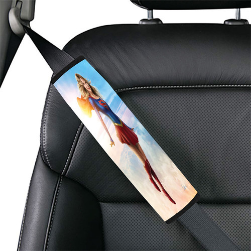 supergirl clouds Car seat belt cover