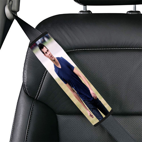 taylor lautner blue shirt Car seat belt cover