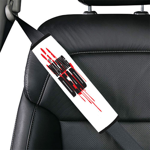 walking dead logo handprint 2 Car seat belt cover