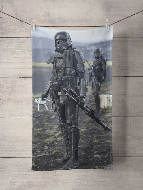 stars wars trooper smudge 2 Custom Towel
