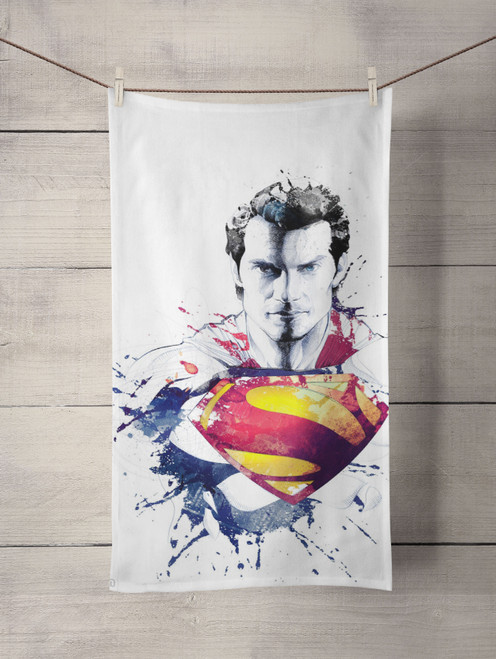 superman comic captain Custom Towel