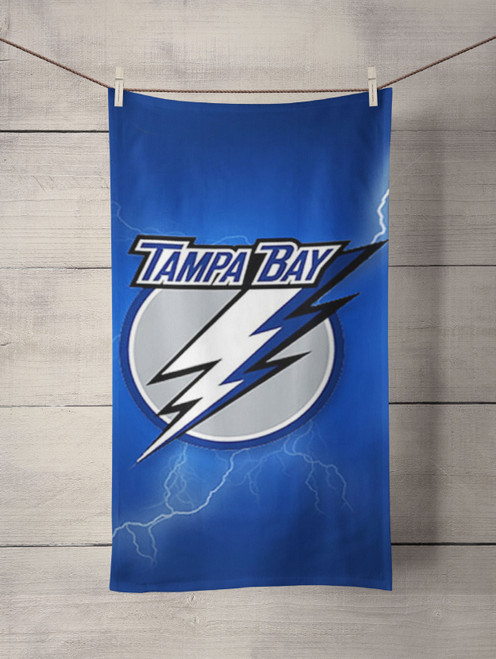 tampa bay lightning logo Custom Towel