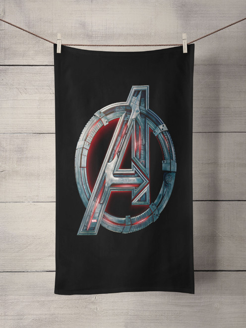 the avengers logo Custom Towel
