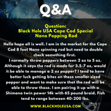 Q&A about our Cape Cod Special Nano Popping Rod!