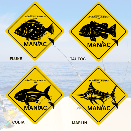 Maniac Series - Black Hole USA UV Waterproof Sticker Maniac Series - Black Hole USA UV Waterproof Sticker