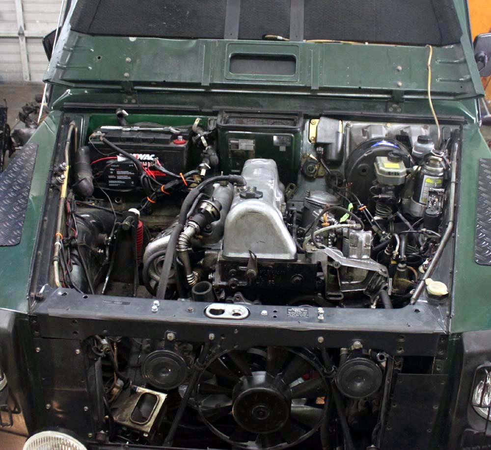 Mercedes GWagon W460 OM617 TurboDiesel Engine Swap Labor Estimate