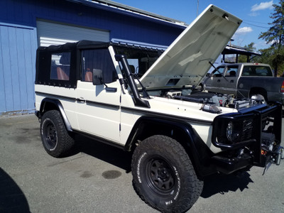 Performance Conversion: 1992 Mercedes W461 G-Wagon Wolf w/ OM606 Turbodiesel and 6-speed Manual Transmission