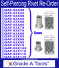5mm Rivet Works with SPR-12 Rivet guns
