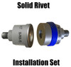 SPR-12 Aluminum Self Piercing rivet 3mm punch  and Forming die Set
