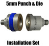 SPR-12 Aluminum Self Piercing rivet 5mm punch  and Forming die Set