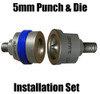 SPR-12 Aluminum Self Piercing rivet 5mm punch  and Forming die Set -1