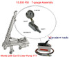 Hydraulic T-Gauge Assembly for Car O Liner Foot Pump A