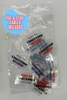 1500 Piece Aluminum Self Piercing Rivet Kit - 100 each of 15 Sizes with storage case