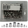 5.3mm x 11.0mm Self Piercing Rivets, 100/Box