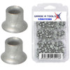 5.3mm x 4.5mm Aluminum Self Piercing Rivets, 100/Box