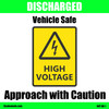 Static Cling Decal - Discharged
