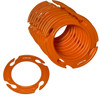 Plastic Safety Chain Cone Collar Connectors  (4-7/8 OD - 3-1/6 ID ) A