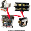 Power Team Hydraulic Pump electrical Contractor  for  PE172 Series pumps B 420718-4