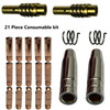 Silicon Bronze Red Handle  MIG Gun-Torch Assembly - Works With Prospot 82-7015 C