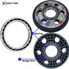 Heavy Duty 22" EZ Roller Spinner- Vehicle Mobility Wheel -  4&5 Lug Pattern D