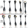 Level 1 & 2 EV Mobile Charging Kit 6 - 40 amps / 120-240 volts - J1772 K