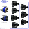 TEZ-1 Forming -SPR Rivet Die for Forming Tesla Self Piercing Rivets D