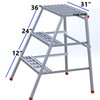 Adjustable Step - Work Stand - 36" B