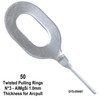 AlMgSi  Aluminum - Silicon  Dent Pulling Rings Keys - Twisted  GYS-059461